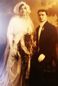 IMAGE: Giuseppe Alioto and Domenica Lazio, married 1914