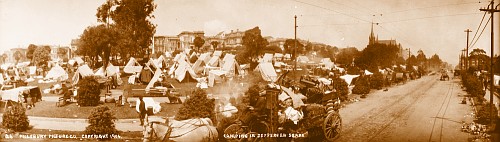 Image: Jefferson Square Refugee Camp, 1906