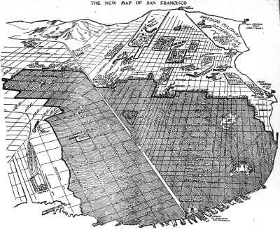 IMAGE: The New Map of San Francisco, April 1906
